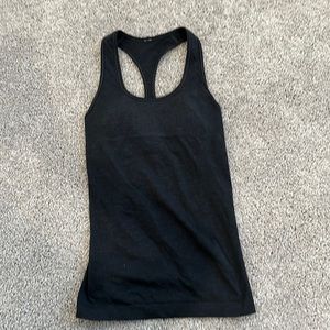 Lululemon Black Racer Back w/ Built in Bra Size 2